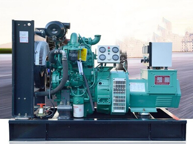 胡场镇全新上柴50kw大型柴油发电机组